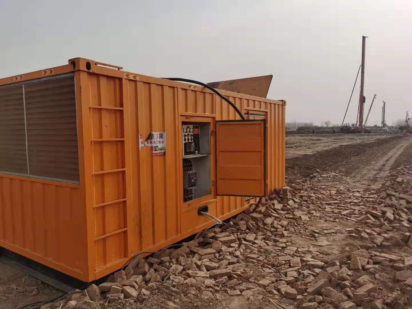 保德发电车租赁-柴油发电机组的安装须知