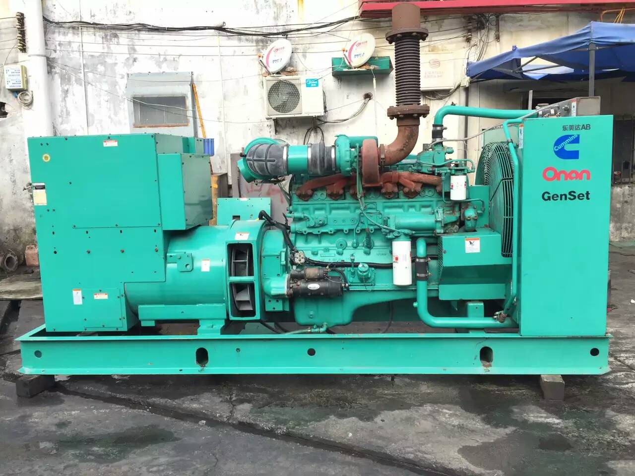 保德租赁发电机-柴油发电机不正常冒烟的原因